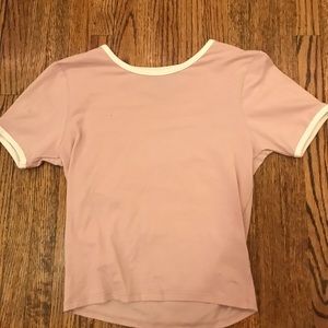 Pink Crop Top